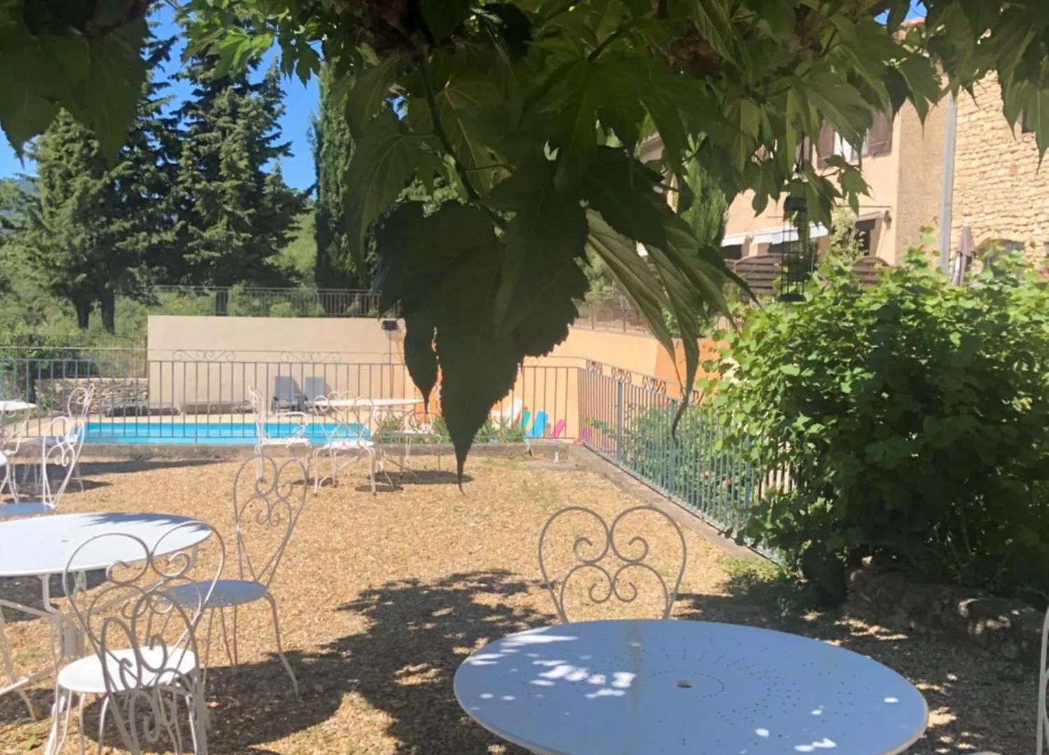 Luberon Provence Swimming Pool Terrace View For 2 Apartment Viens