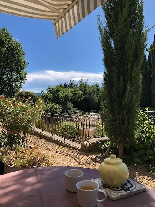 Luberon Provence Swimming Pool Terrace View For 2 Apartment Viens
